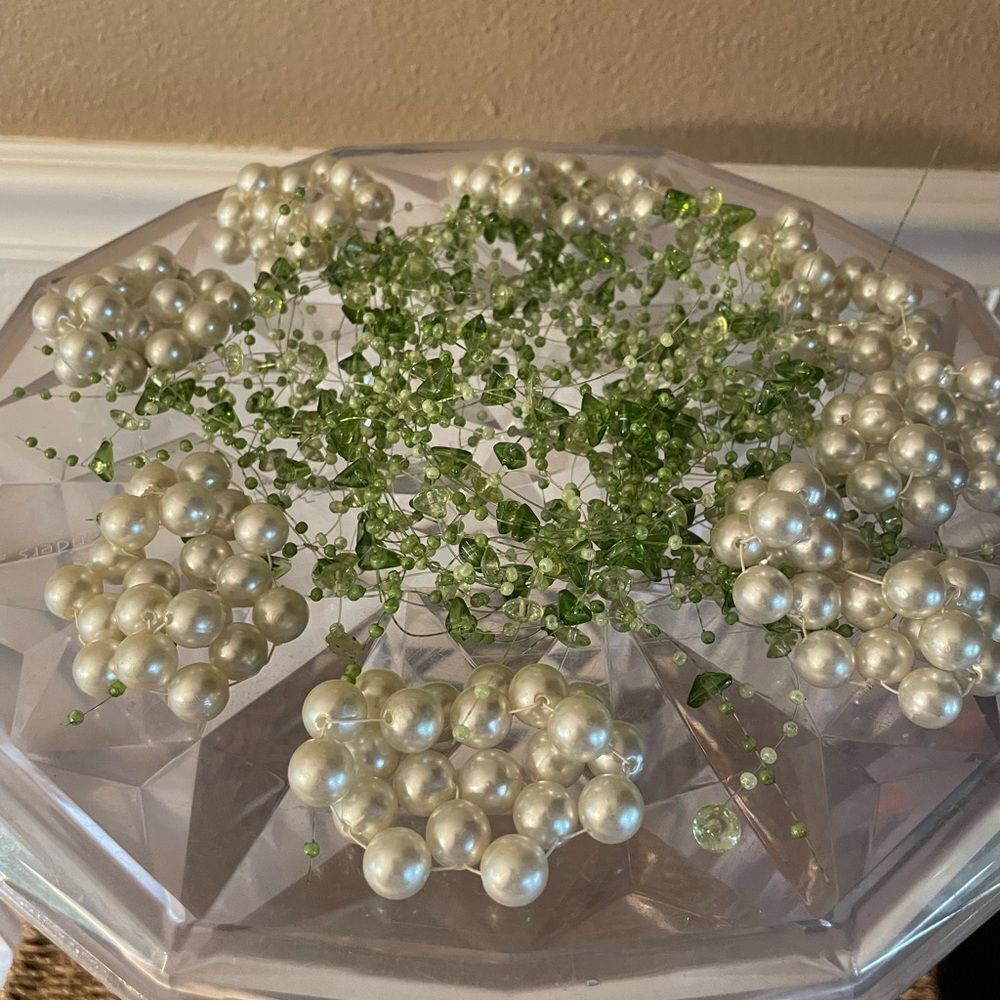 Pearl Napkin Rings set of 8